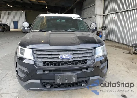 2016 Ford Explorer Police Interceptor из США, поврежденный, VIN 1FM5K8ARXGGB12992